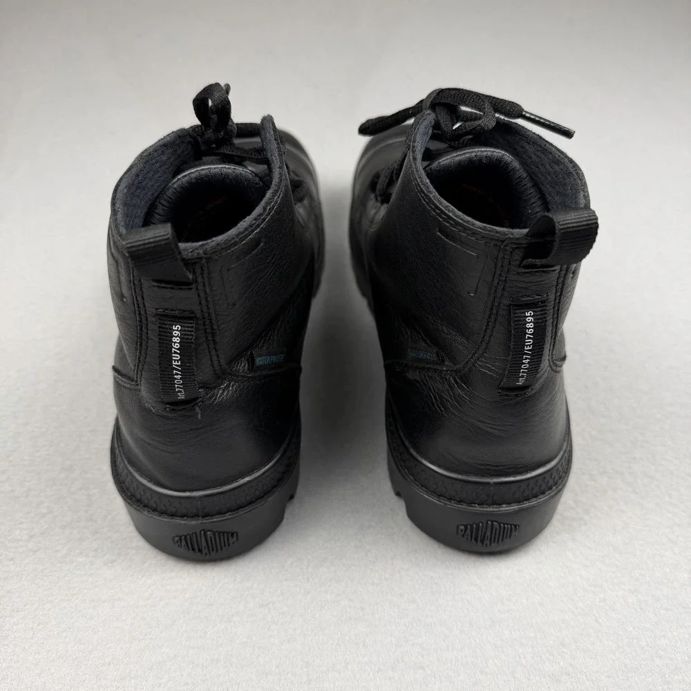 Palladium Black Pilot Pampa Hi Leather size 7.5
